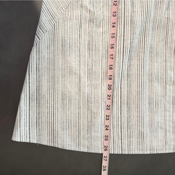 Athleta‎ Arrival Tank Amara Stripe White Black Size XL - Picture 5 of 11